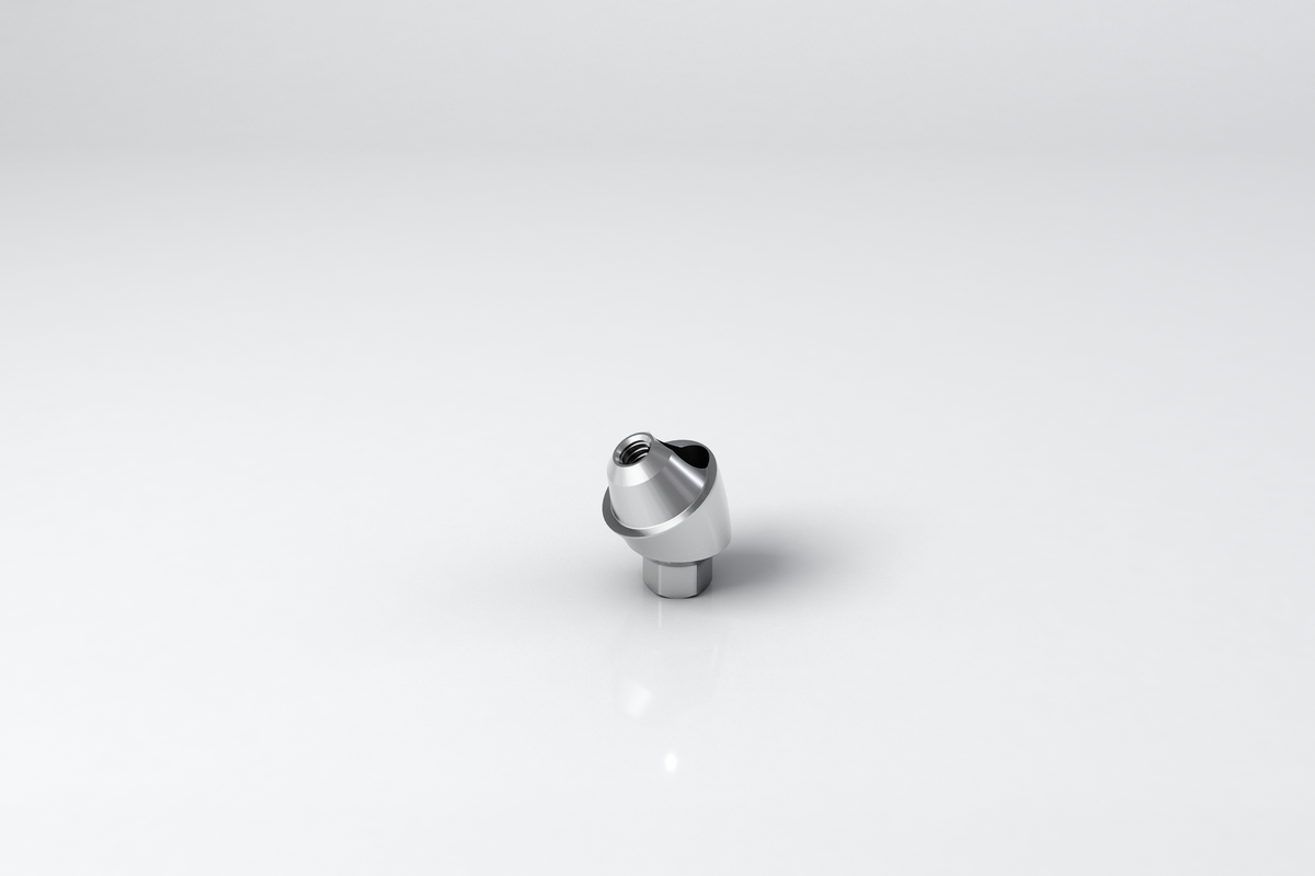 Zimmer-Compatible TSV 3.5mm Angled Multi-Unit Abutment 30° (3.5mm Cuff)
