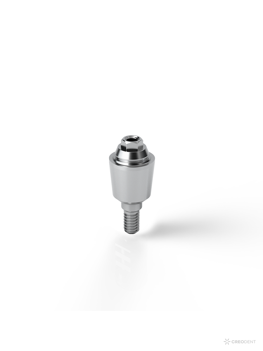 Zimmer-Compatible TSV 3.5mm Straight Multi-Unit Abutment (4.5mm Cuff)