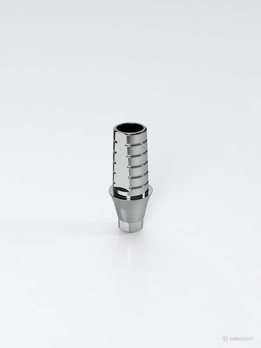 Nobel Biocare-Compatible (Active) NP 3.5mm Ti-Link (6mm) (High Cuff)