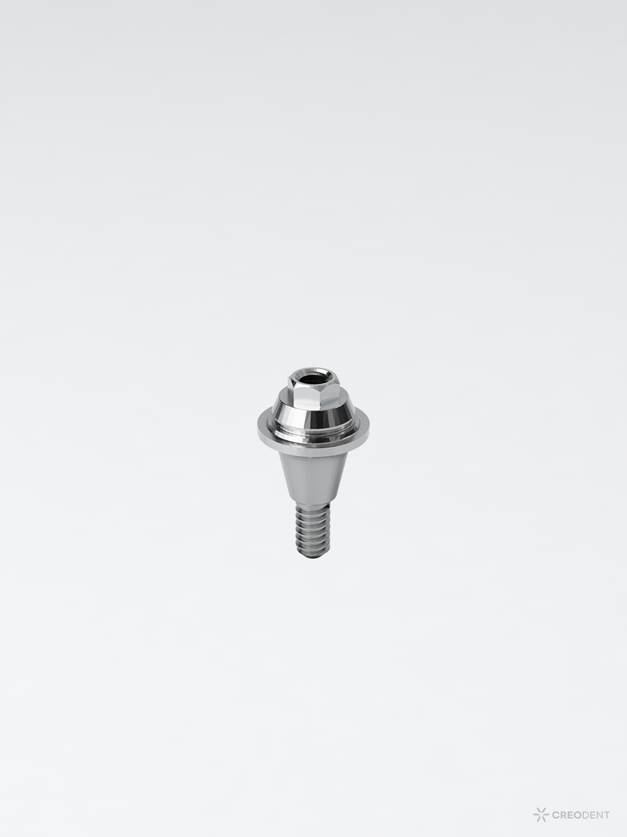 Nobel Active-Compatible NP 3.5mm Straight Multi-unit Abutment (1.5mm Cuff)