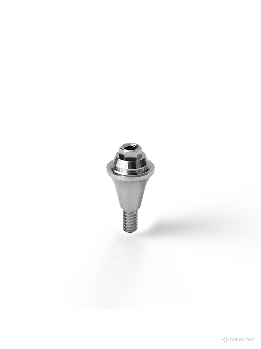 Nobel Active-Compatible 3.5 NP Straight Multi-Unit Abutment (2.5mm Cuff)