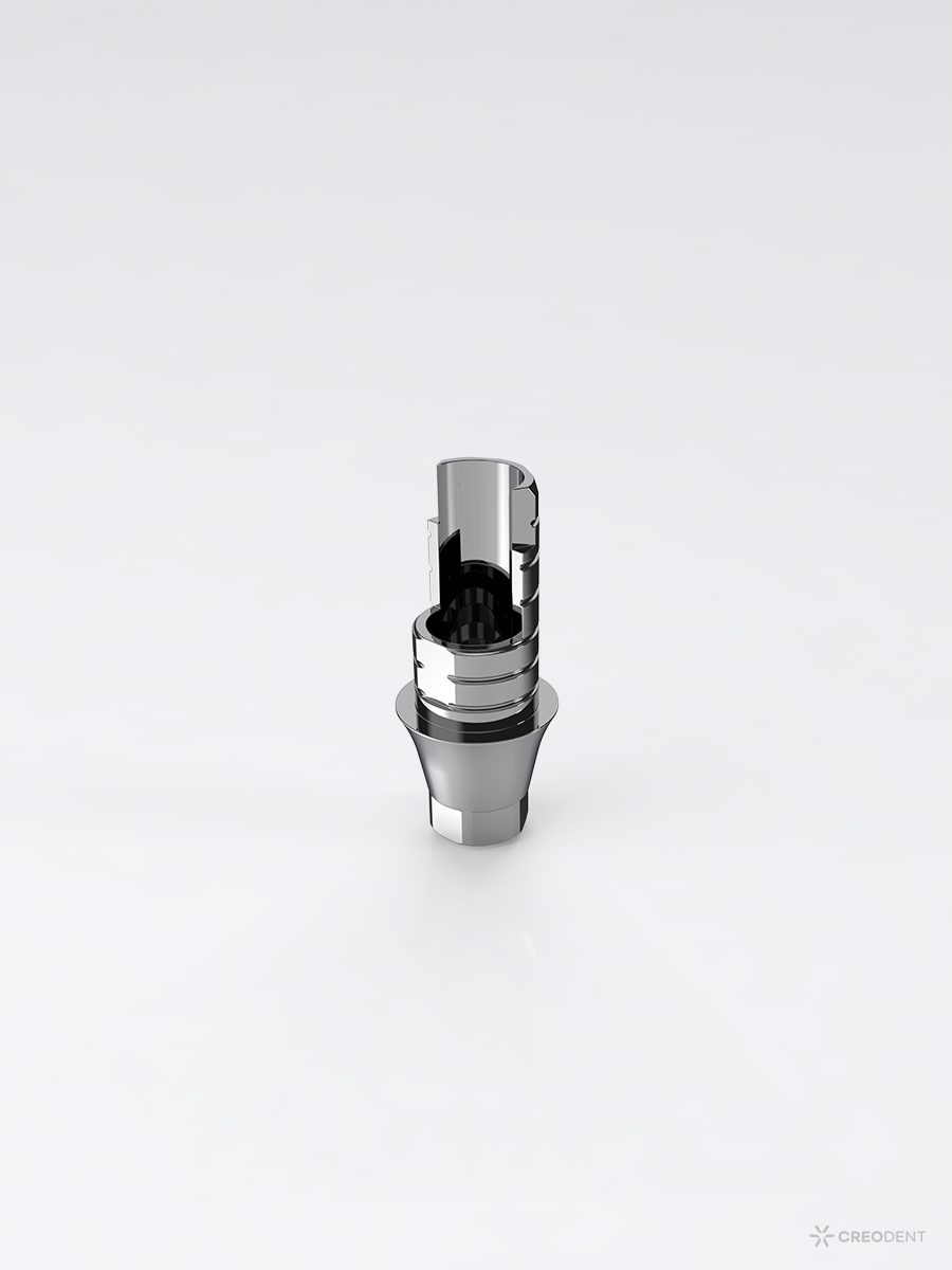 Nobel Biocare-Compatible (Active) RP 4.3mm Ti-Link (6mm) (High Cuff)