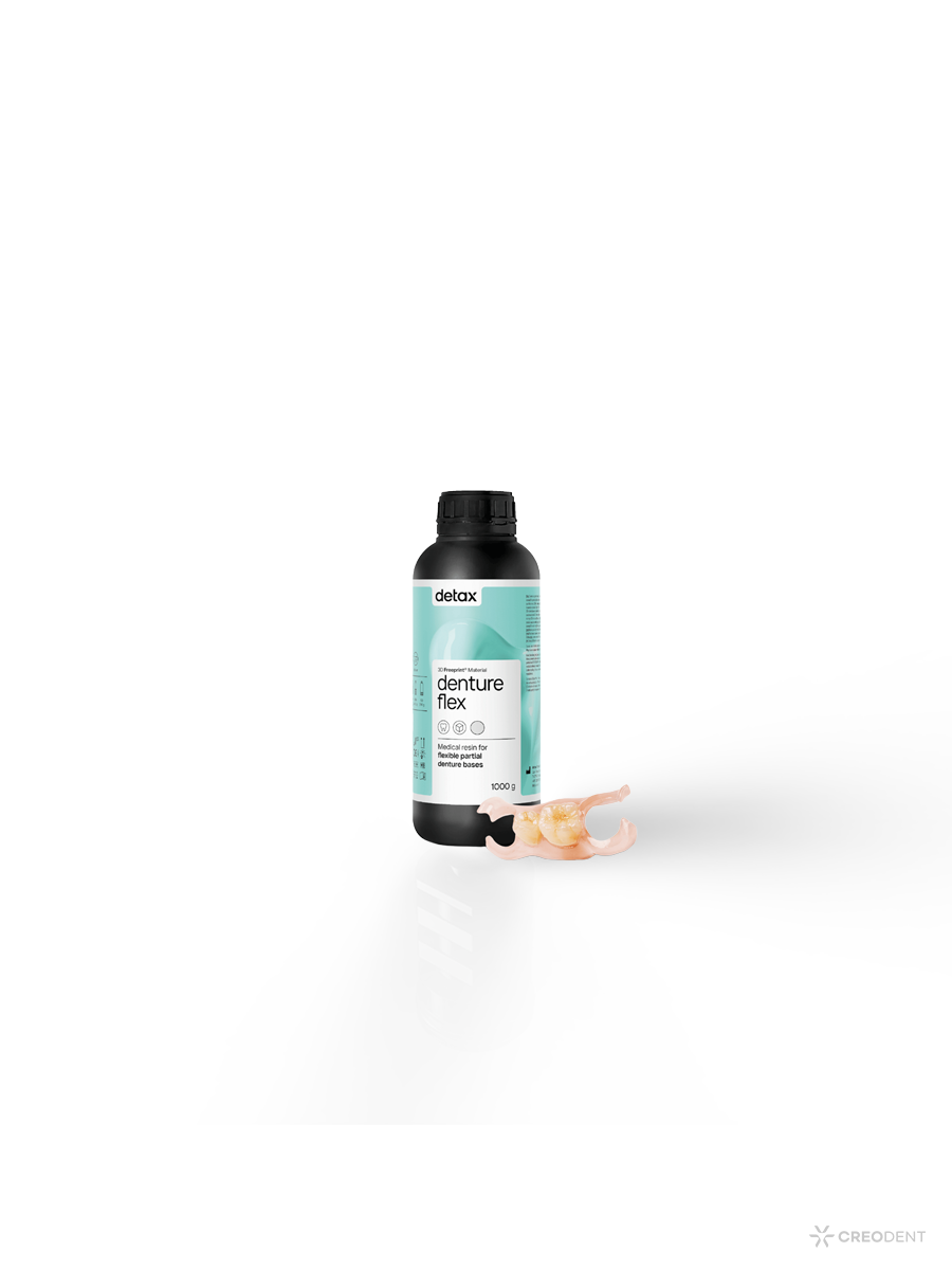 UltraPrint-Dental Detax Freeprint Denture Flex UV Clear | 1000g/bottle(HD)
