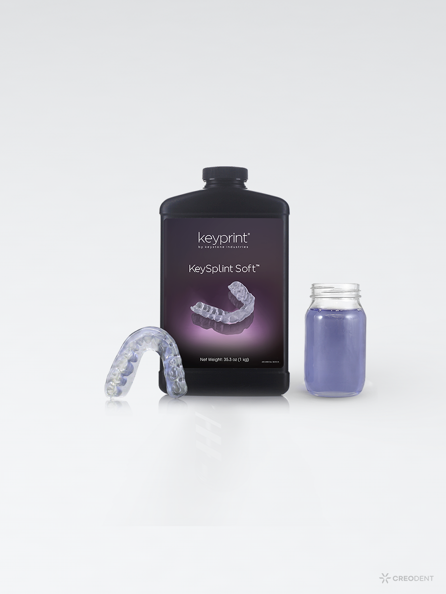 UltraPrint-Dental Keysplint Soft Splint UV Clear | 1000g/bottle | V1.0
