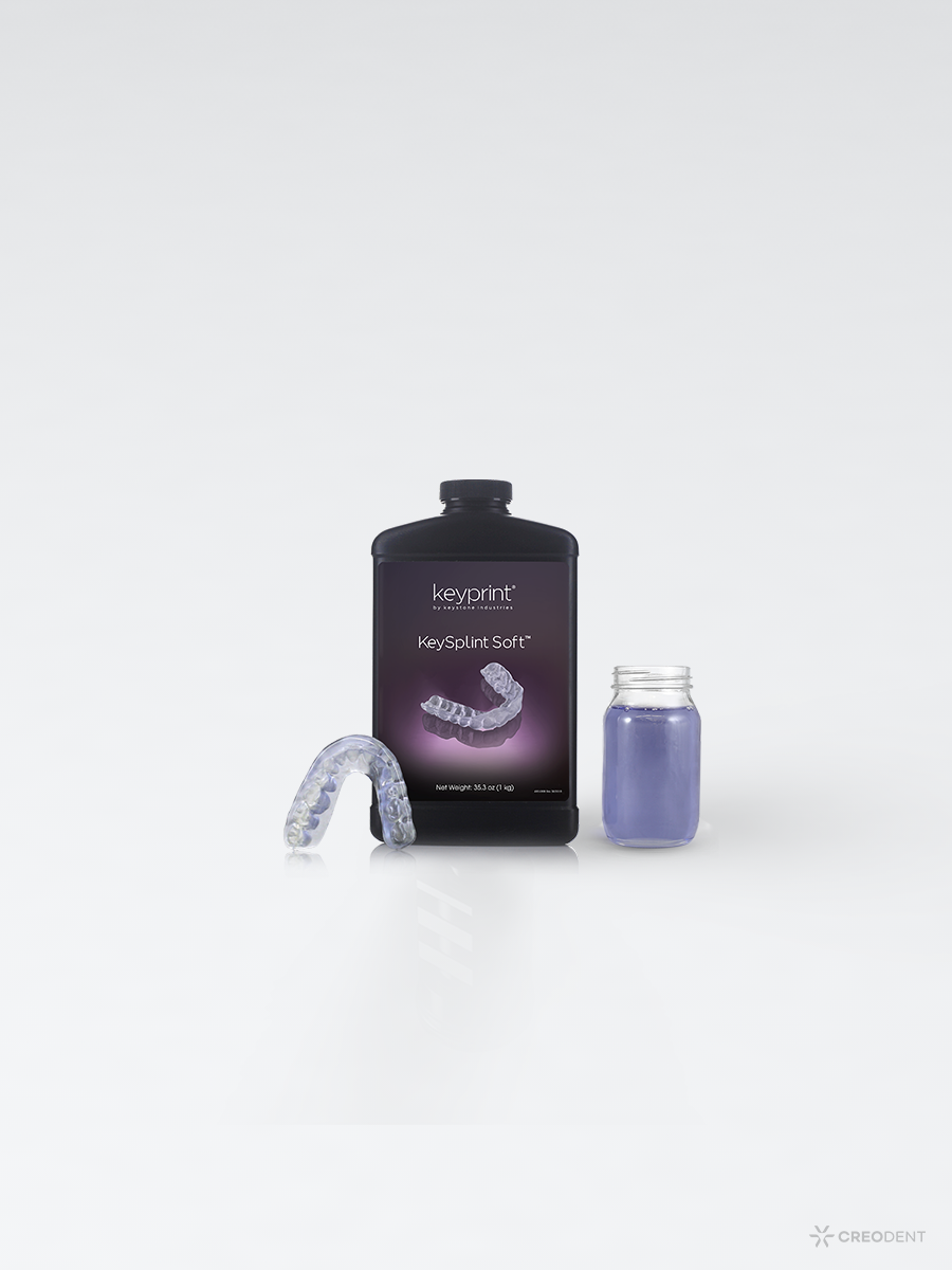 UltraPrint-Dental Keysplint Soft Splint UV Clear | 1000g/bottle | V1.0