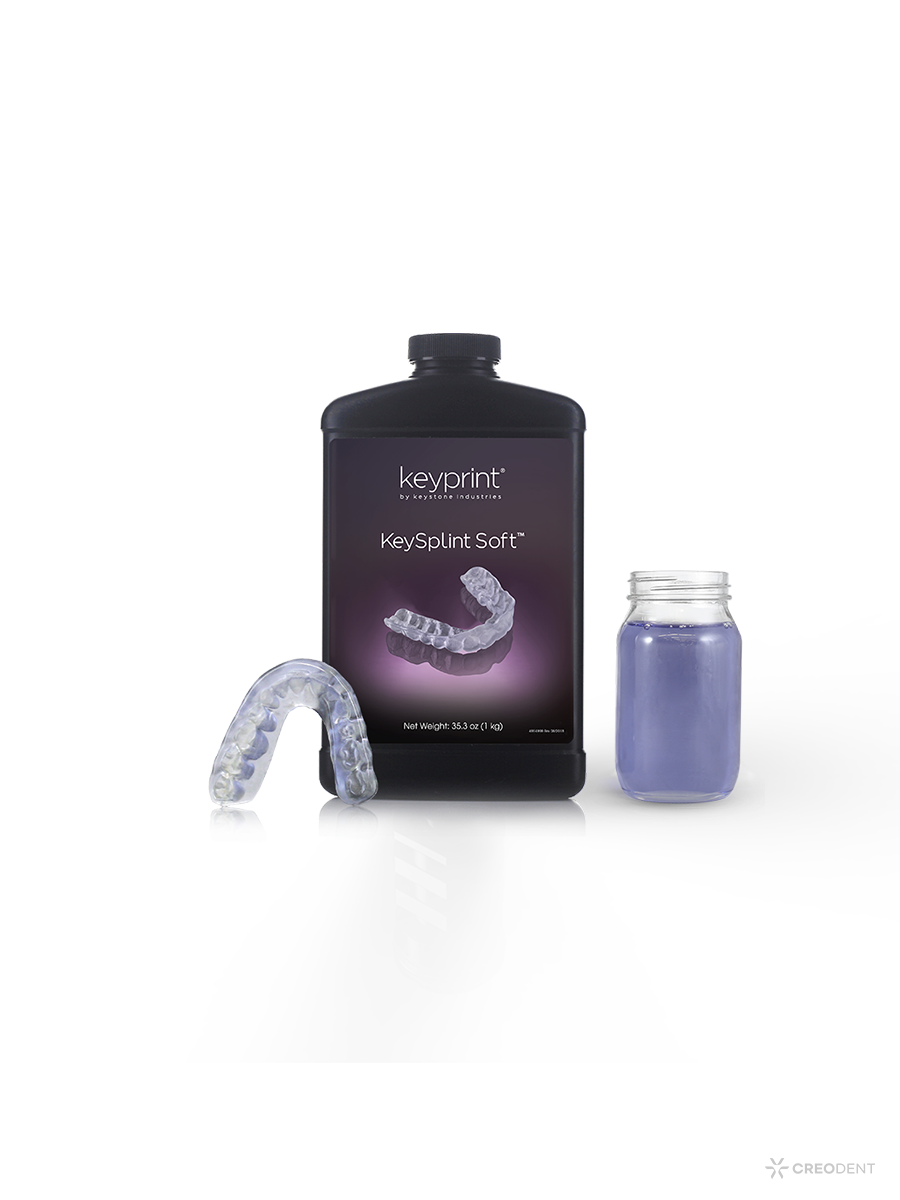 UltraPrint-Dental Keysplint Soft Splint UV Clear | 1000g/bottle | V1.0
