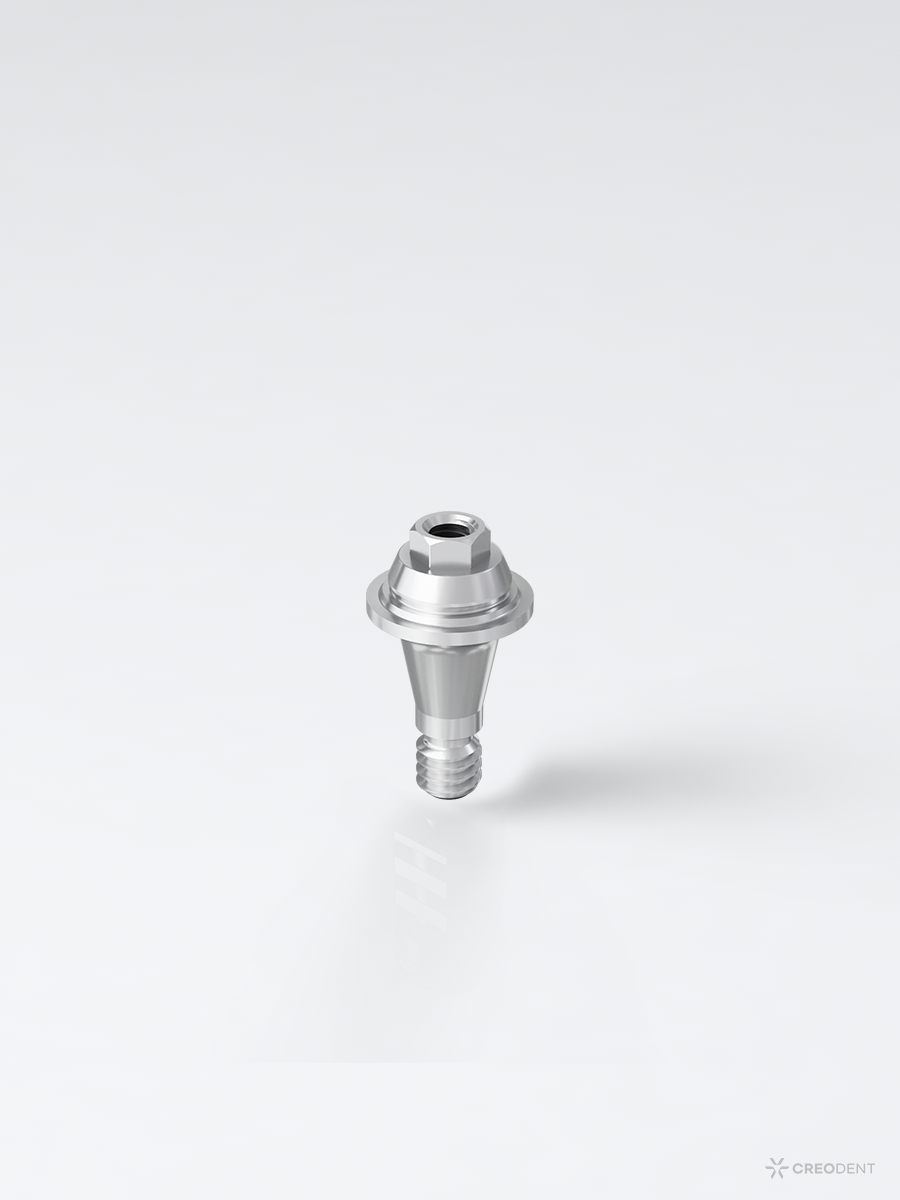 Hiossen-Compatible Mini Straight Multi-Unit Abutment (1.5mm Cuff)