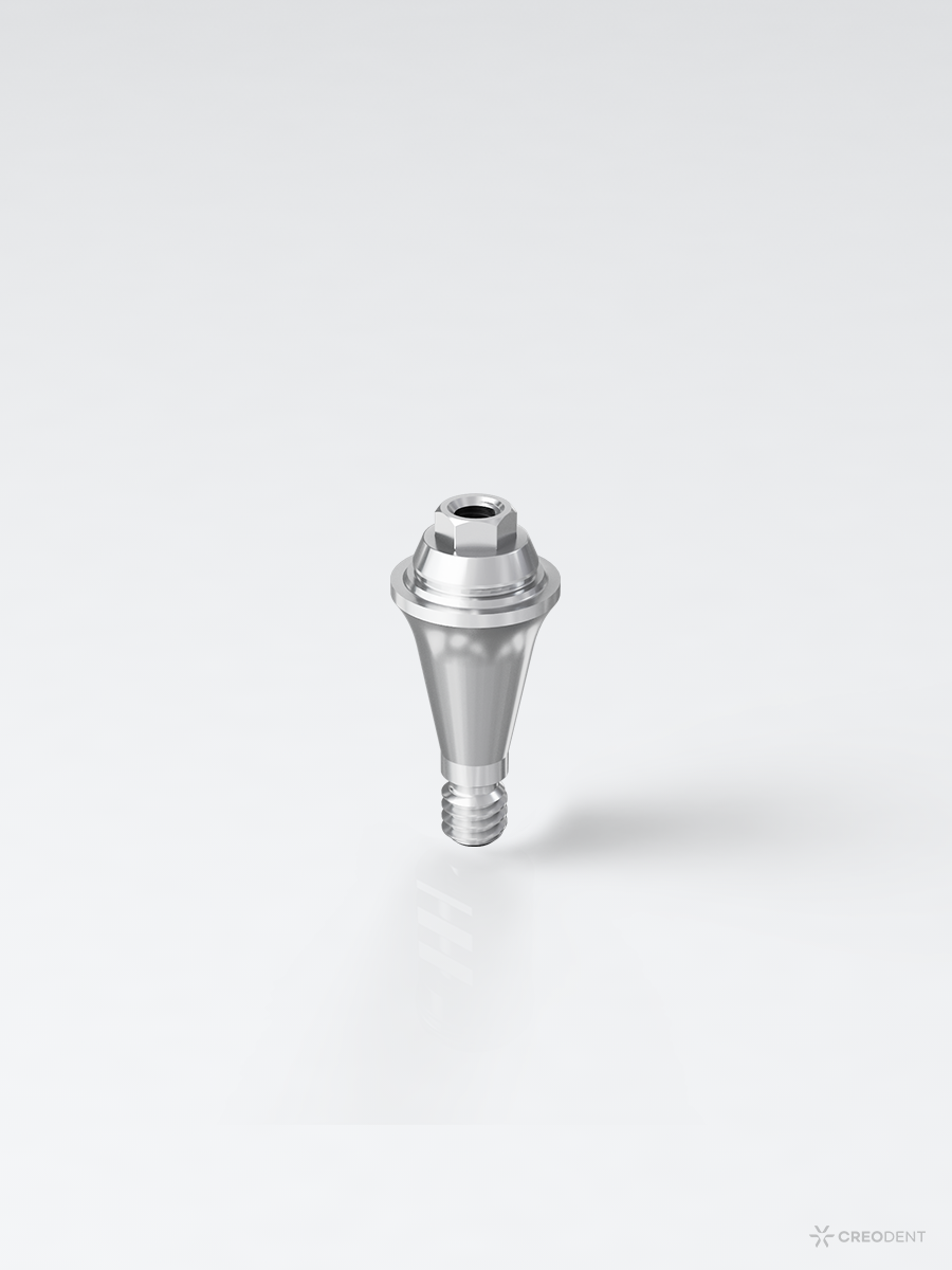 Hiossen-Compatible Mini Straight Multi-Unit Abutment (3.5mm Cuff)