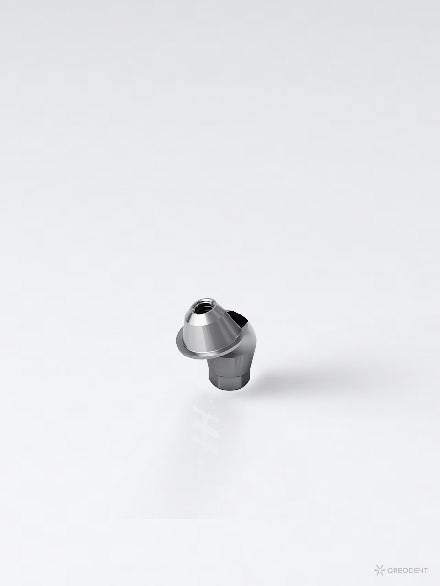 Hiossen-Compatible SA Regular Angled Multi-Unit Abutment 17° (2.0mm Cuff)