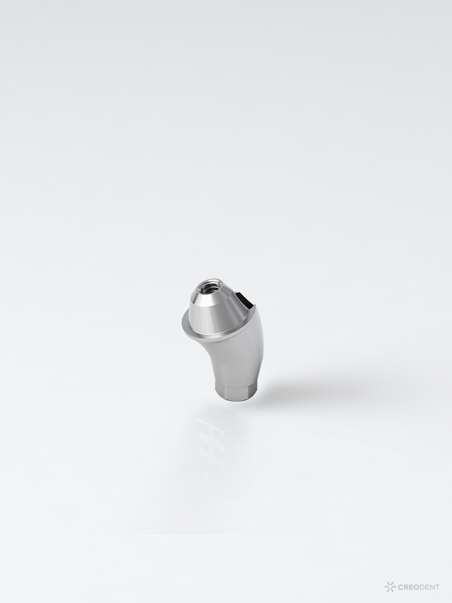 Hiossen-Compatible SA Regular Angled Multi-Unit abutment 17° (4.0mm Cuff)