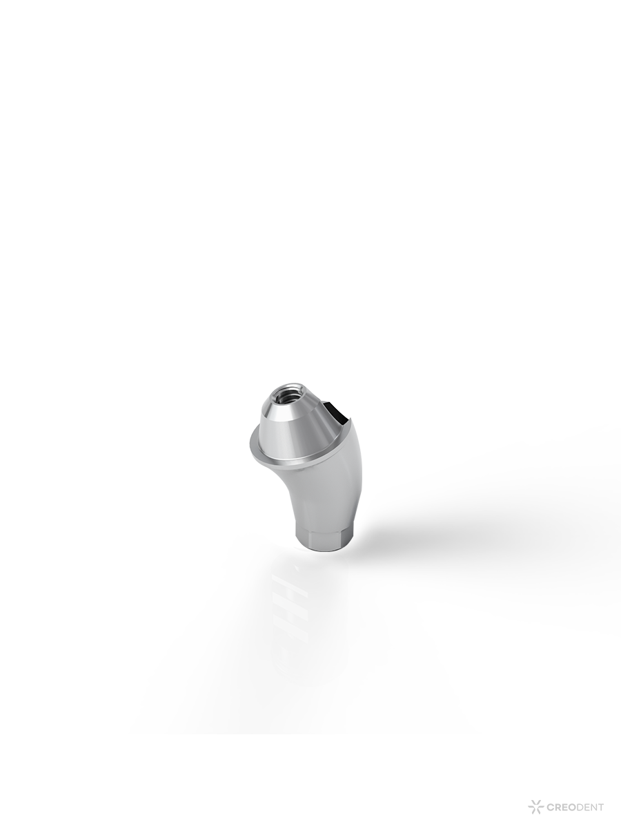 Hiossen-Compatible SA Regular Angled Multi-Unit abutment 17° (4.0mm Cuff)