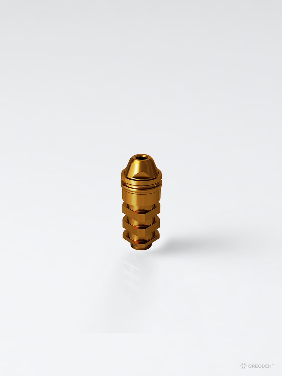 Straumann-Compatible Screw-Retained Abutment 3.5/4.6mm TriLok 2.0 Titanium Analog