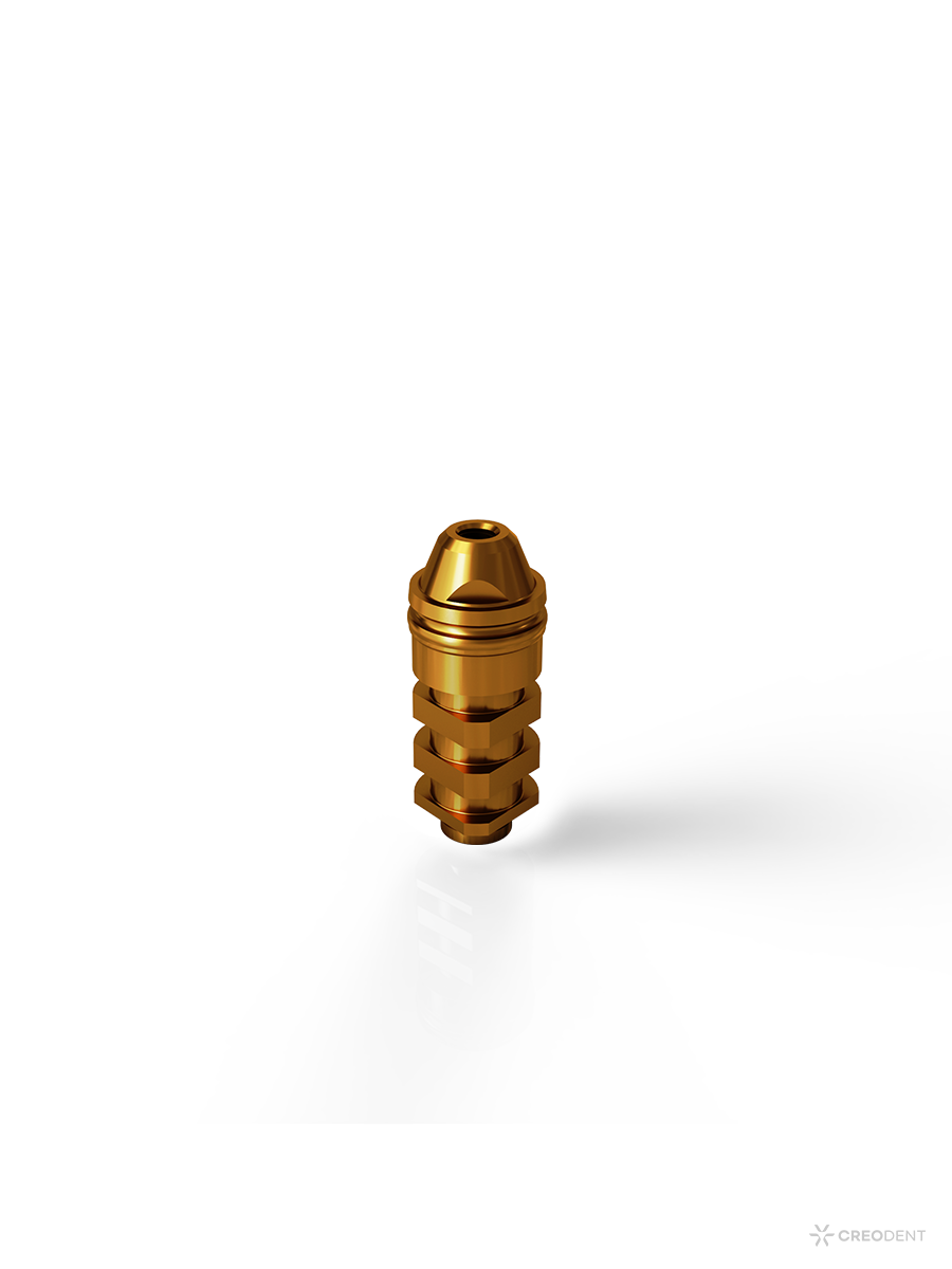 Straumann-Compatible Screw-Retained Abutment 3.5/4.6mm TriLok 2.0 Titanium Analog