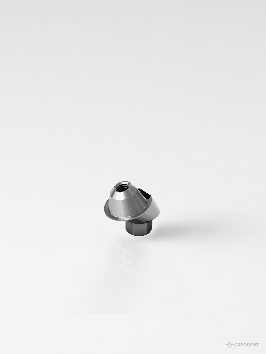 Zimmer-Compatible TSV 3.5mm Angled Multi-Unit Abutment 17° (3.0mm Cuff)