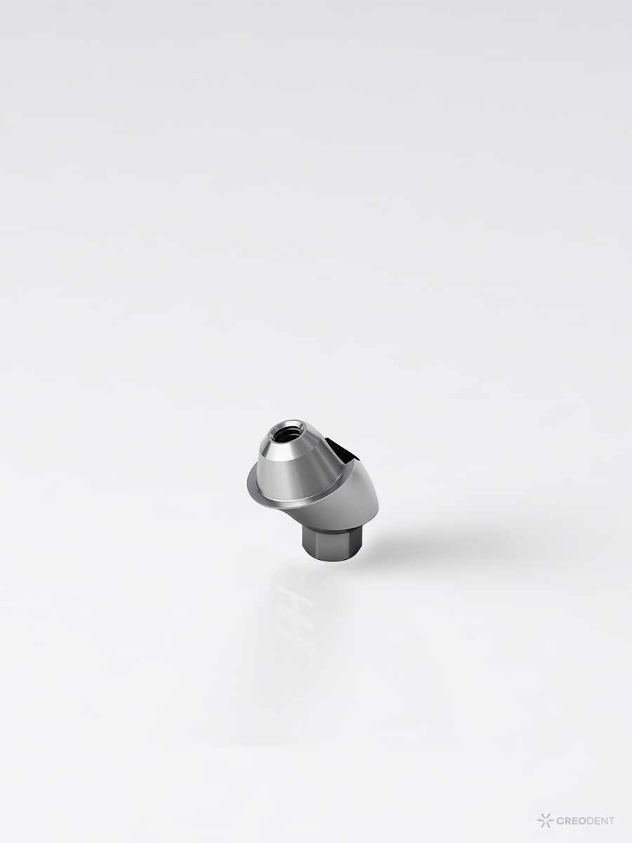Zimmer-Compatible TSV 3.5mm Angled Multi-Unit Abutment 17° (4.0mm Cuff)