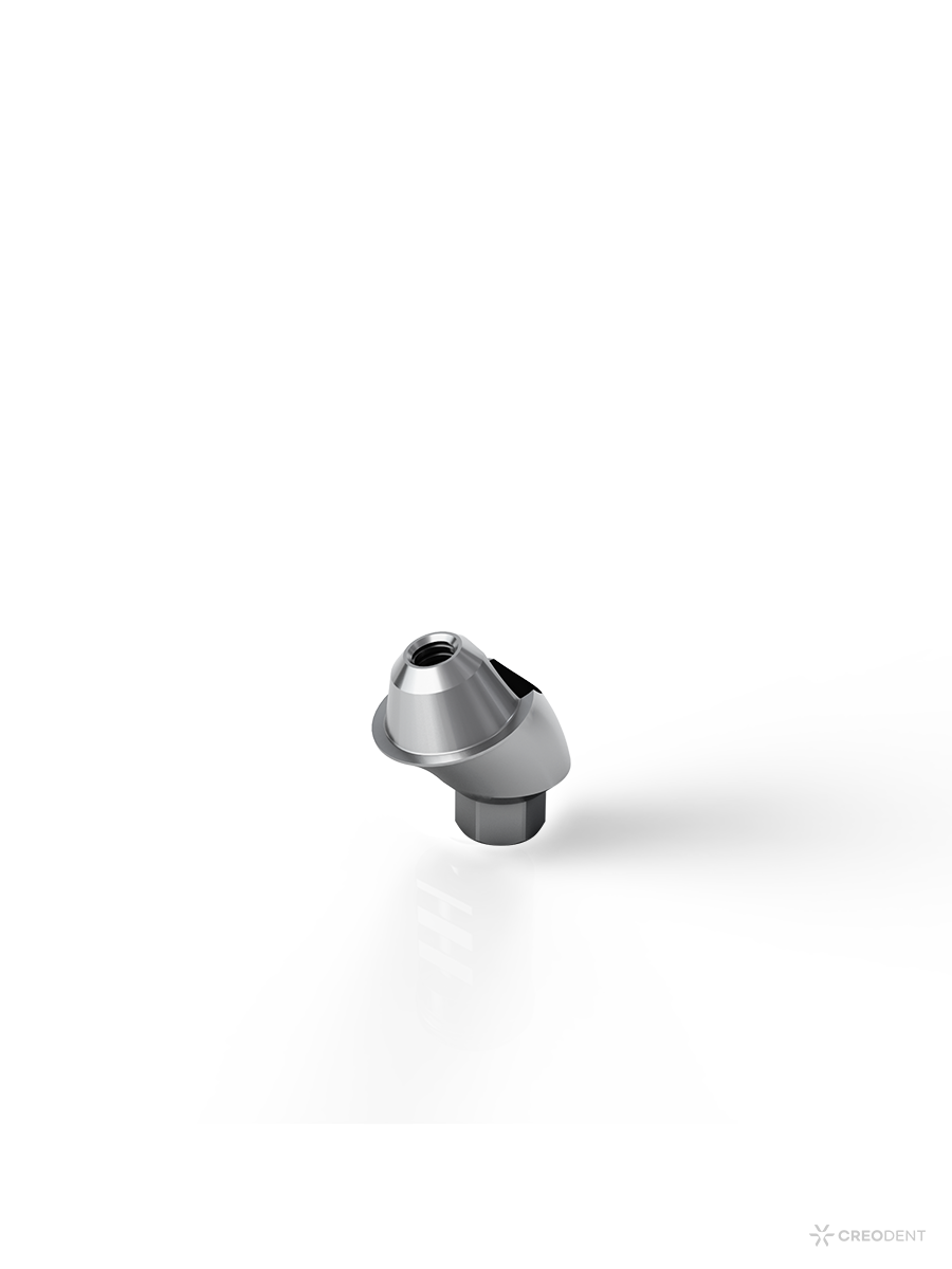 Zimmer-Compatible TSV 3.5mm Angled Multi-Unit Abutment 17° (4.0mm Cuff)