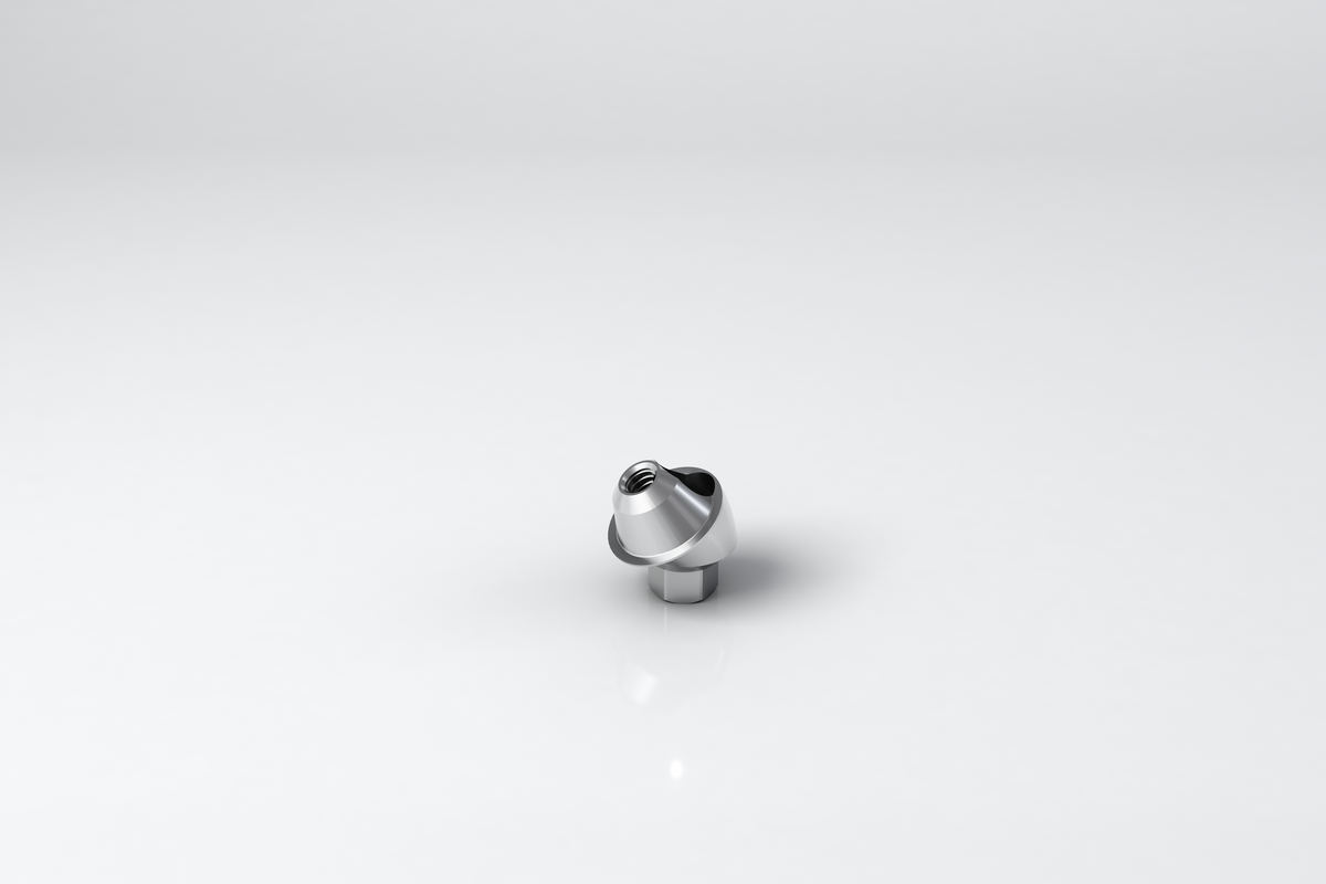 Zimmer-Compatible TSV 3.5mm Angled Multi-Unit Abutment 30° (2.5mm Cuff)