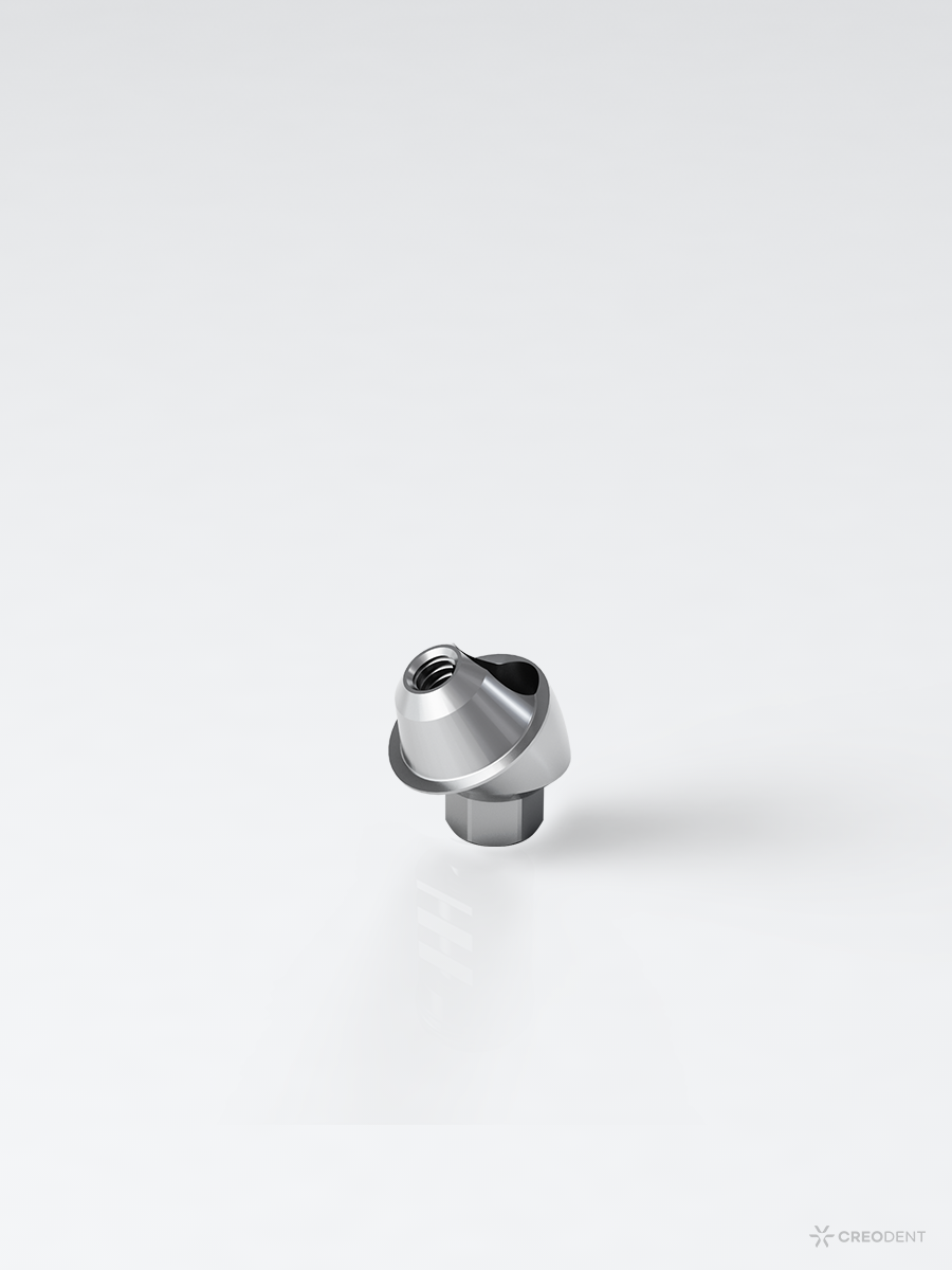 Zimmer-Compatible TSV 3.5mm Angled Multi-Unit Abutment 30° (2.5mm Cuff)