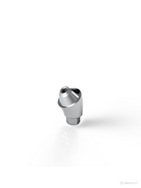 Zimmer-Compatible TSV 3.5mm Angled Multi-Unit Abutment 30° (4.5mm Cuff)
