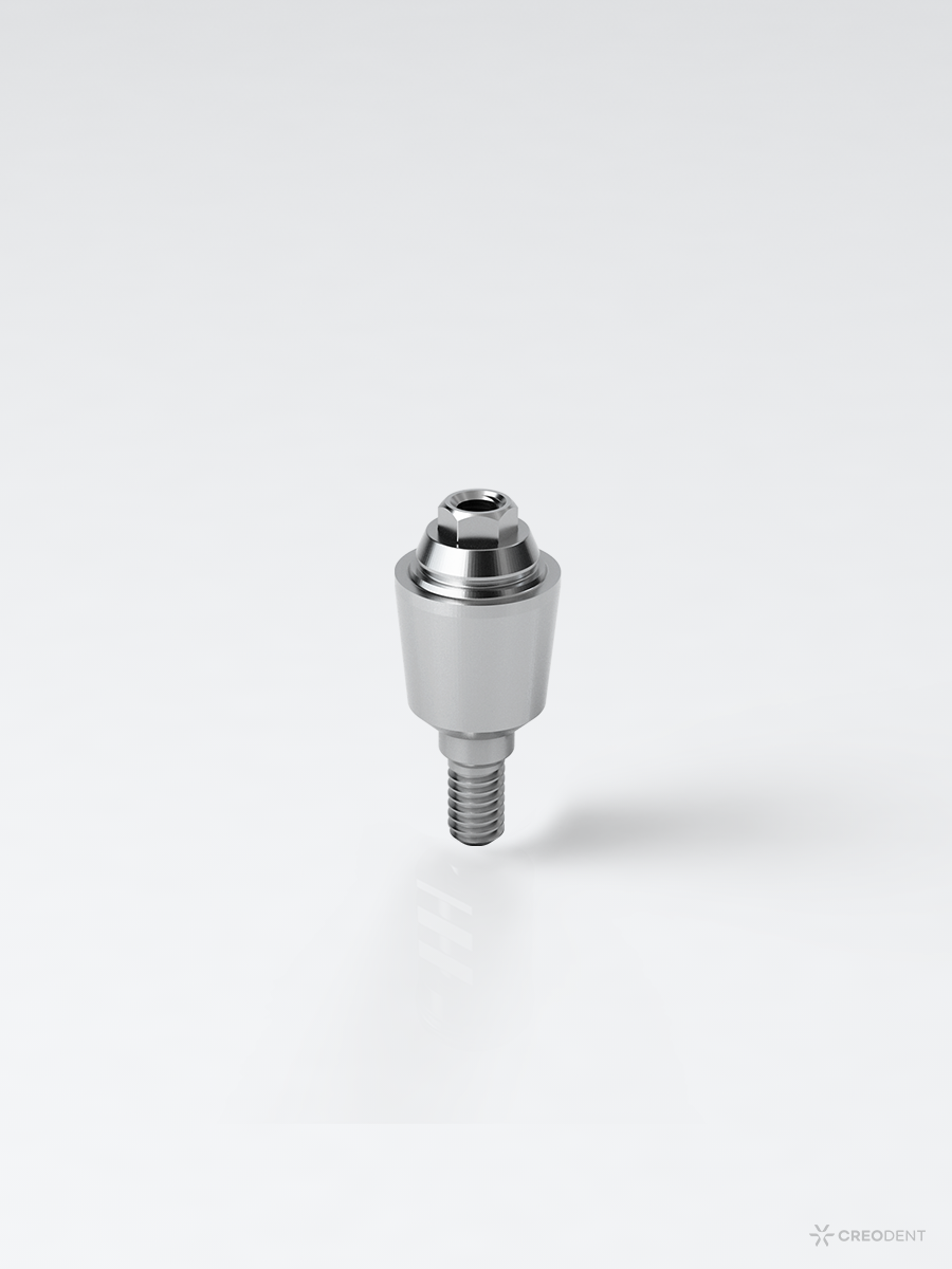 Zimmer-Compatible TSV 3.5mm Straight Multi-Unit Abutment (4.5mm Cuff)