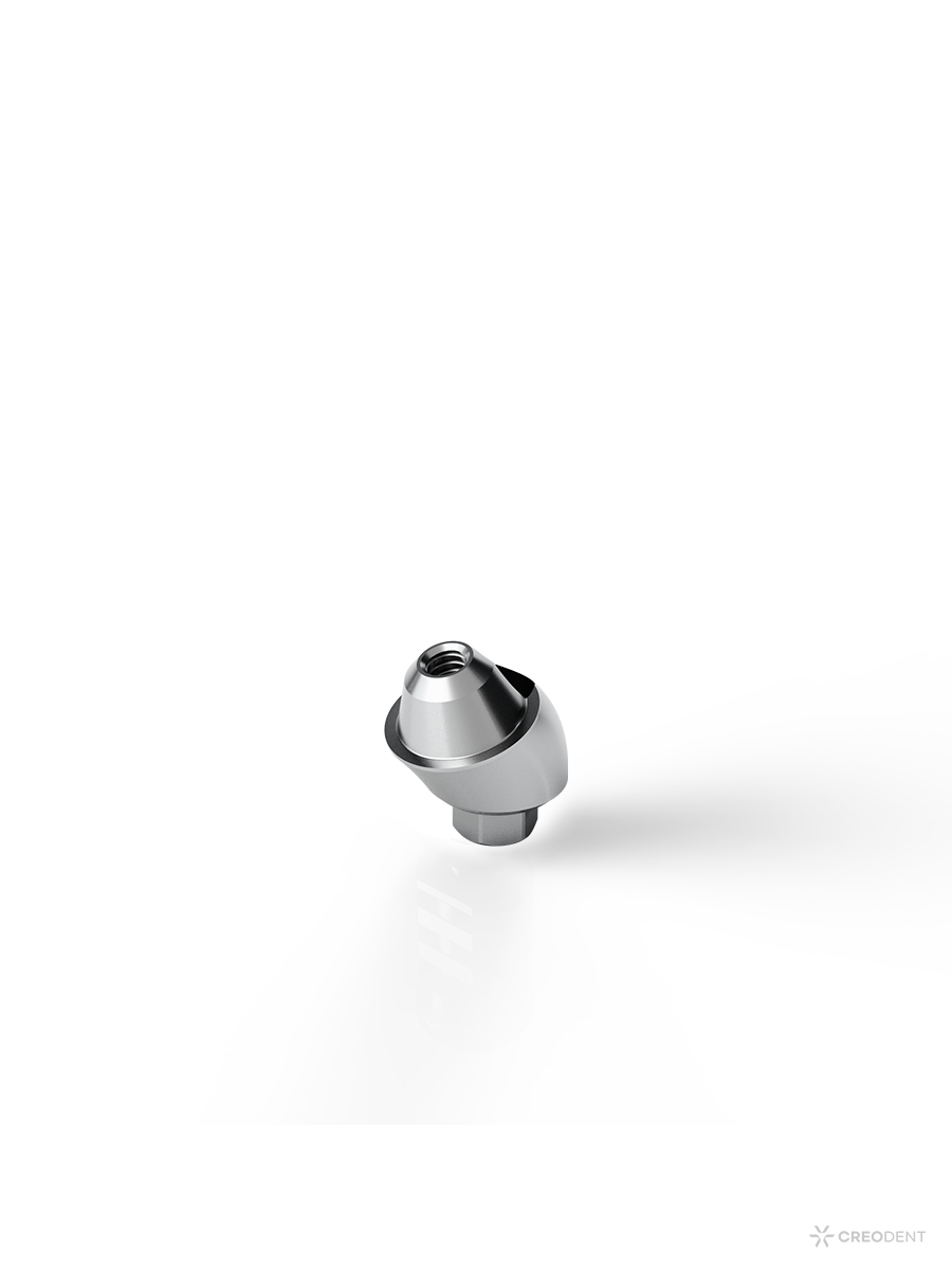Zimmer-Compatible TSV 4.7mm Angled Multi-Unit Abutment 17° (3.0mm Cuff)