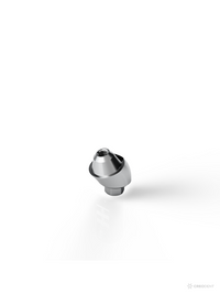 Zimmer-Compatible TSV 4.7mm Angled Multi-Unit Abutment 17° (3.0mm Cuff)