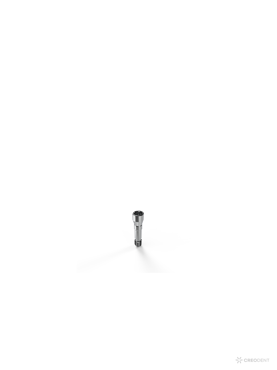 Straumann-Compatible (Bone Level) NC 3.3mm Short-head Angled Screw